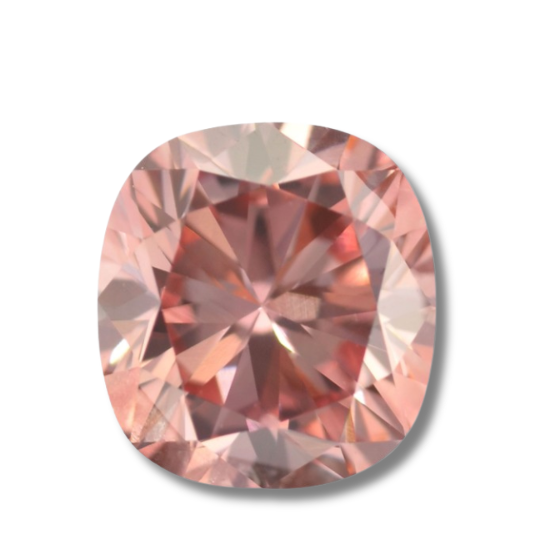 0.48 VS2 Fancy Intense Pink Cushion